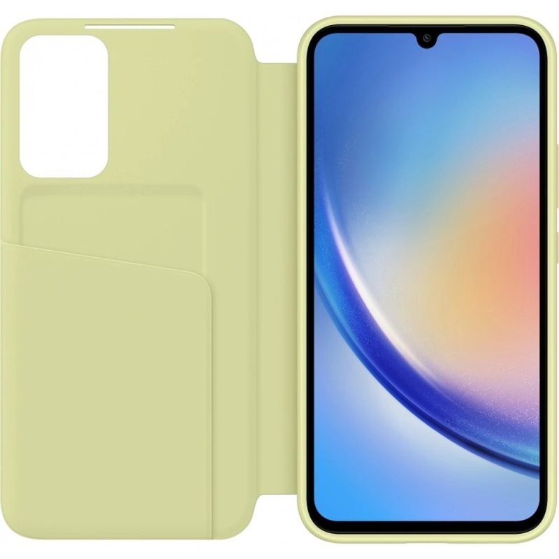 EF-ZA346CGE Samsung Smart View Cover for Galaxy A34 5G Lime Samsung Smart View Cover for Galaxy A34 5G Lime