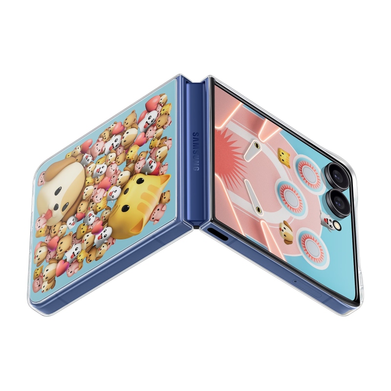 EF-ZF766CTE Samsung FlipSuit borító a Galaxy Z Flip 7 készülékhez Átlátszó