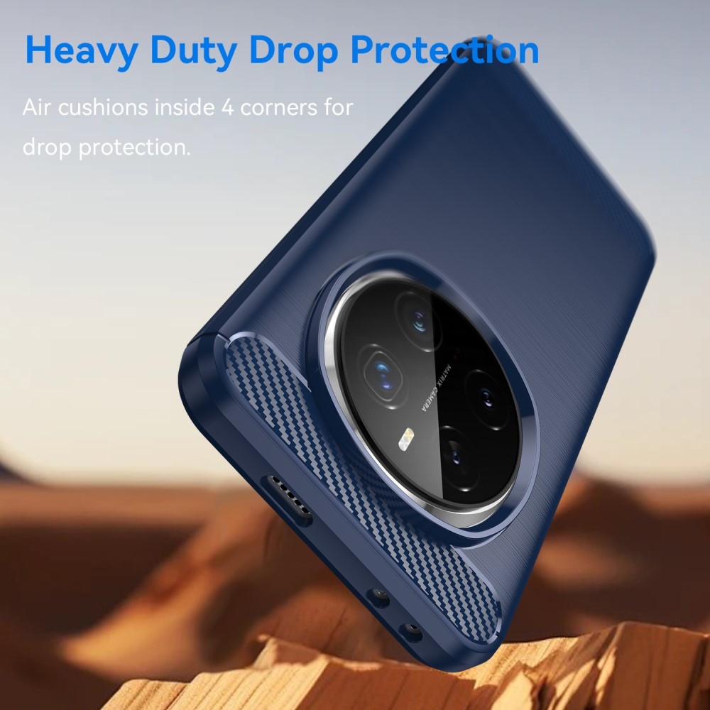 Szénálló zselés tok a Honor Magic 7 Pro 5G készülékhez - kék