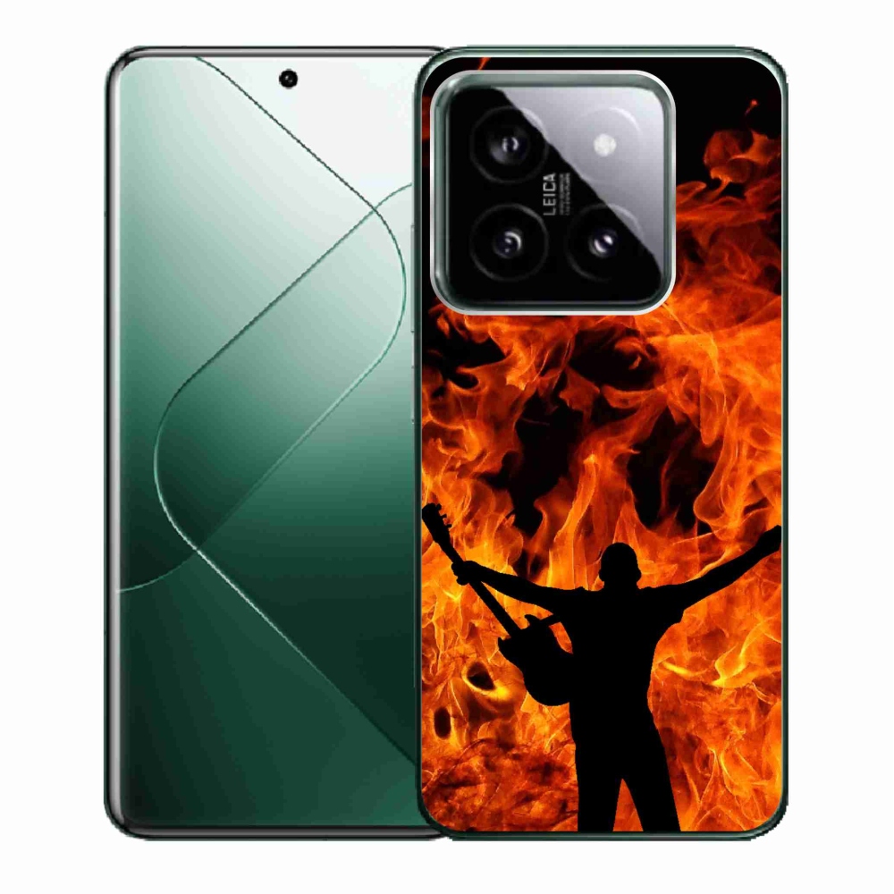 Gélburkolat mmCase a Xiaomi 14 - zenész és a tűz