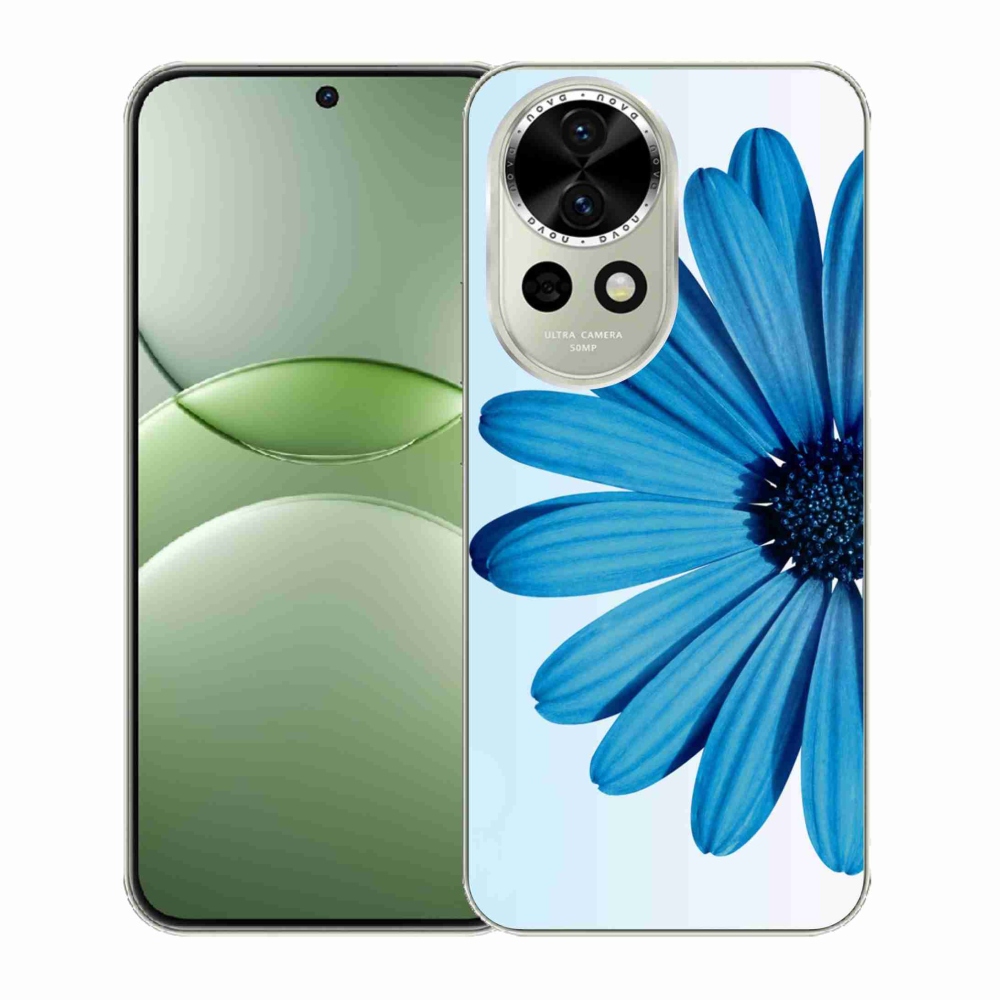 Zselés borítás mmCase a Huawei Nova 13 5G készülékhez - kék színű margaréta