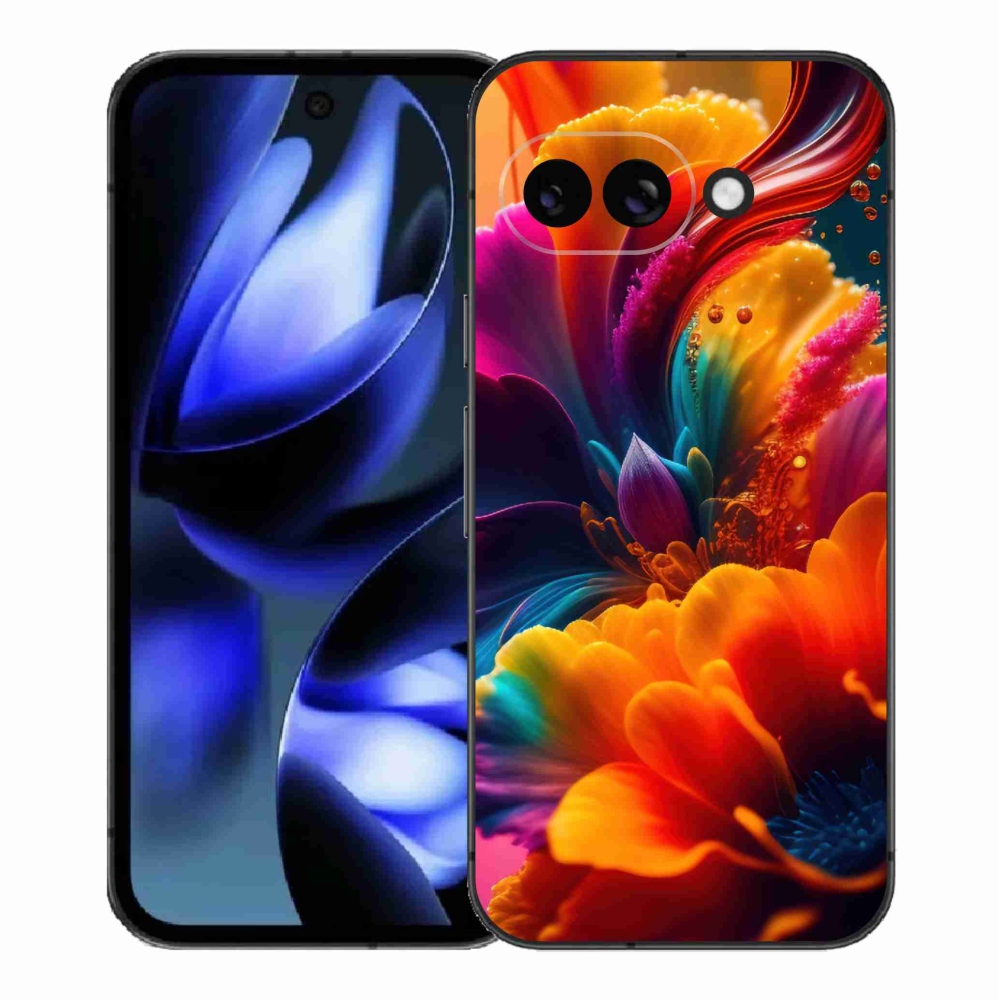 Gél borítás mmCase a Google Pixel 9a számára - absztrakt motívum 2