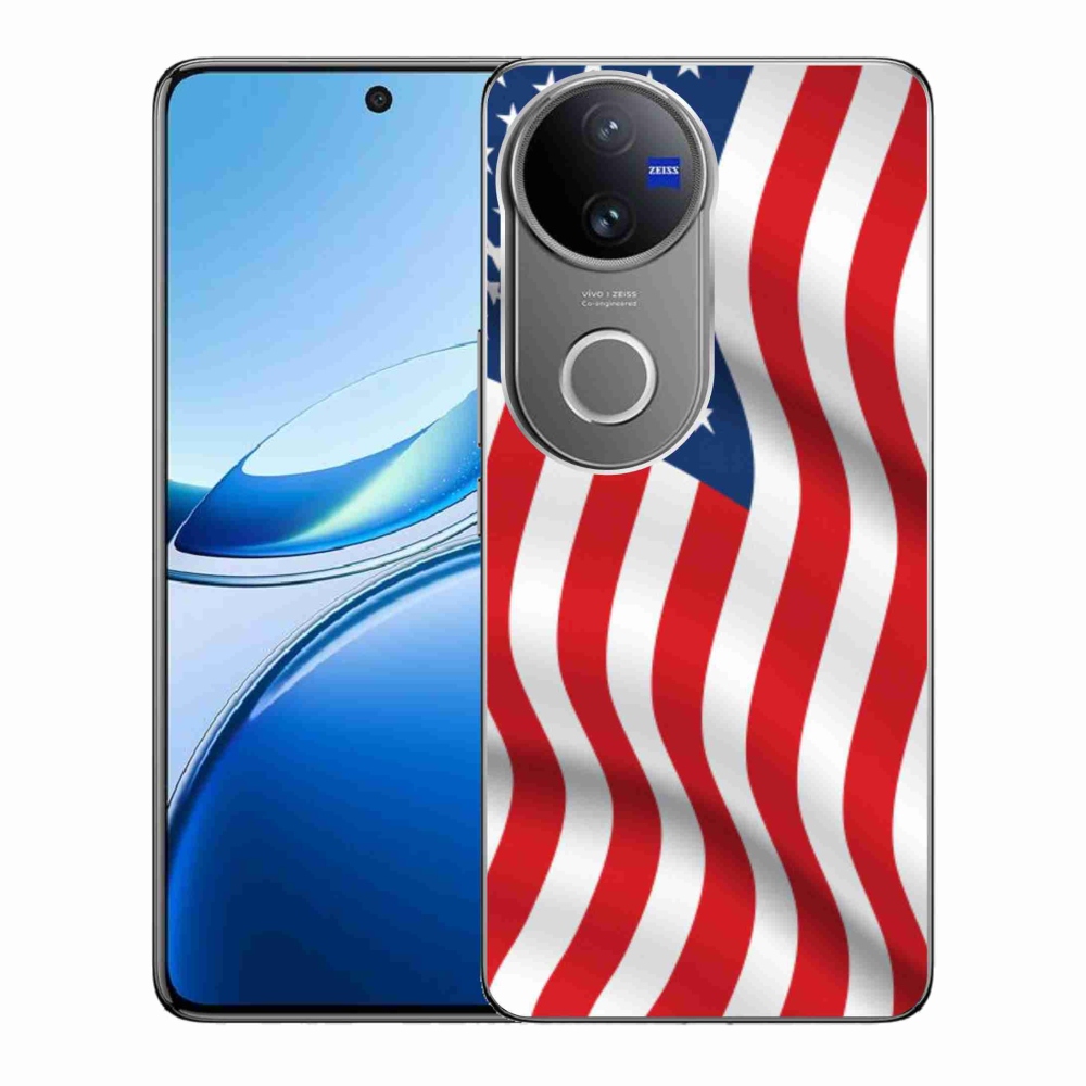 Zselés borítás mmCase a Vivo V50 5G készülékhez - amerikai zászló