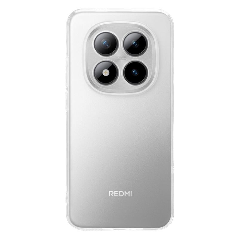 Taktikai TPU tok Xiaomi Redmi Note 15 Pro+ készülékhez, átlátszó