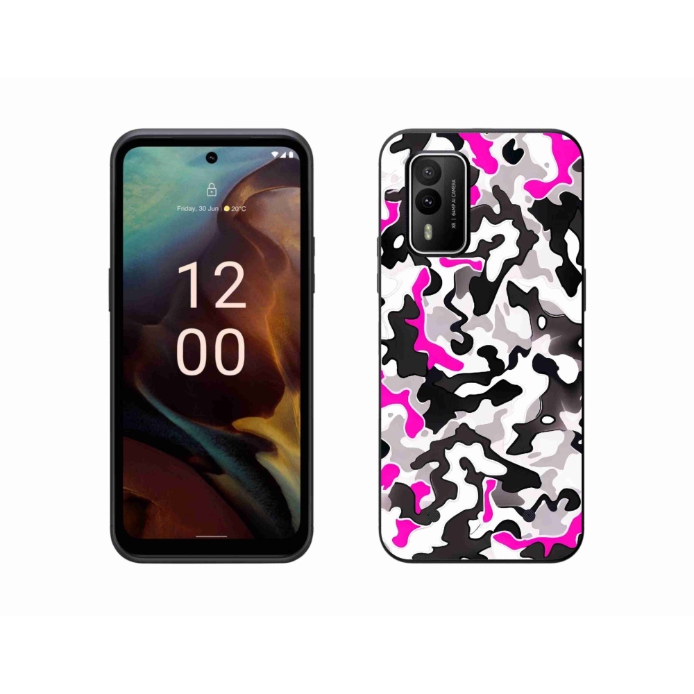Zselés borítás mmCase a Nokia XR21 készülékhez - terepszínű minta 5
