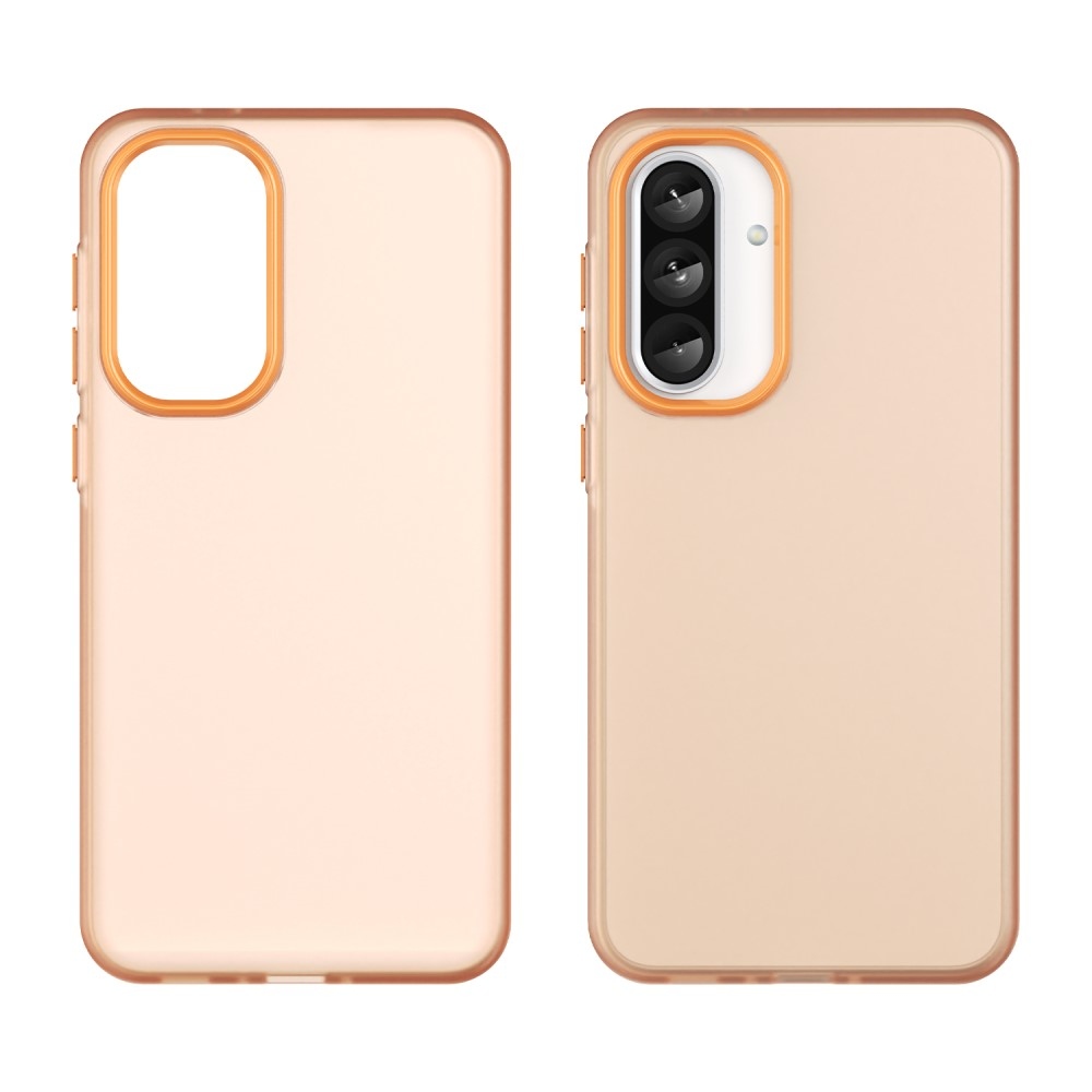 Candys matt zselés tok Samsung Galaxy A36 5G/A56 5G - narancssárga színben