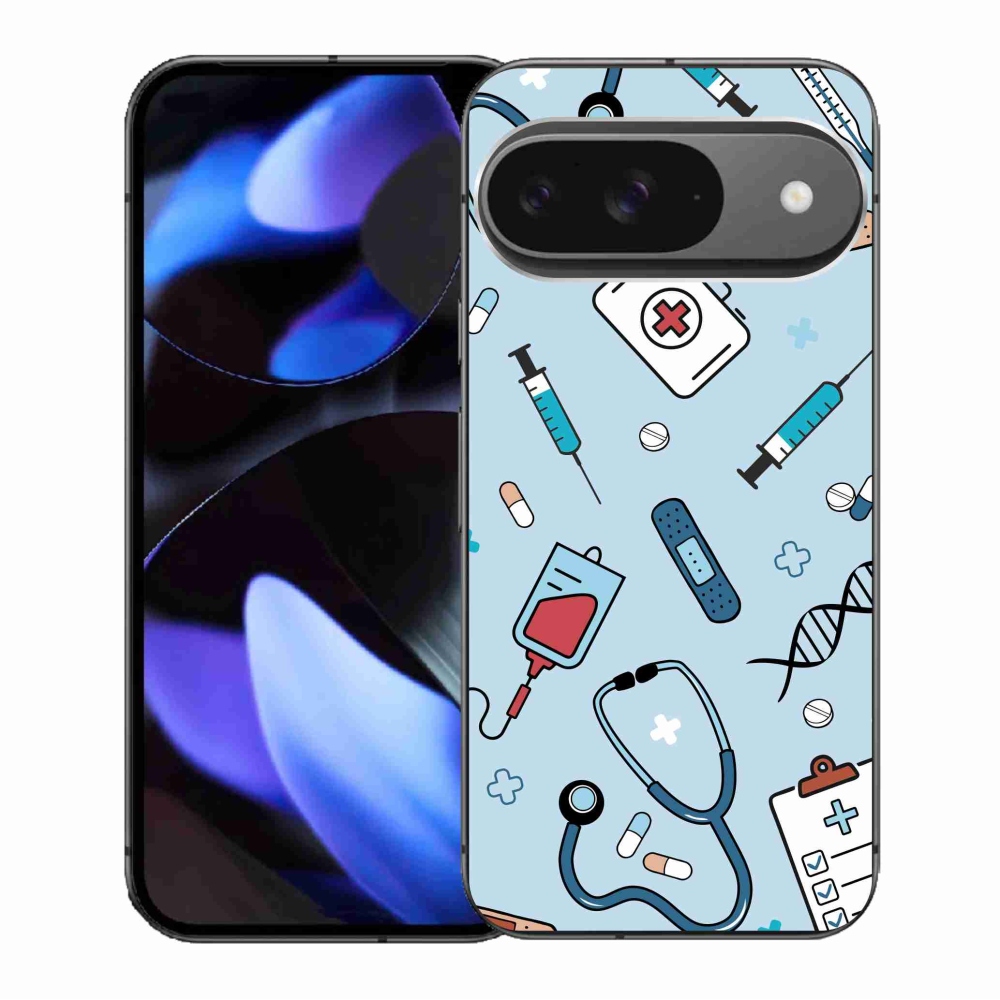 Gél borítás mmCase a Google Pixel 9/9 Pro számára - Egészség 1