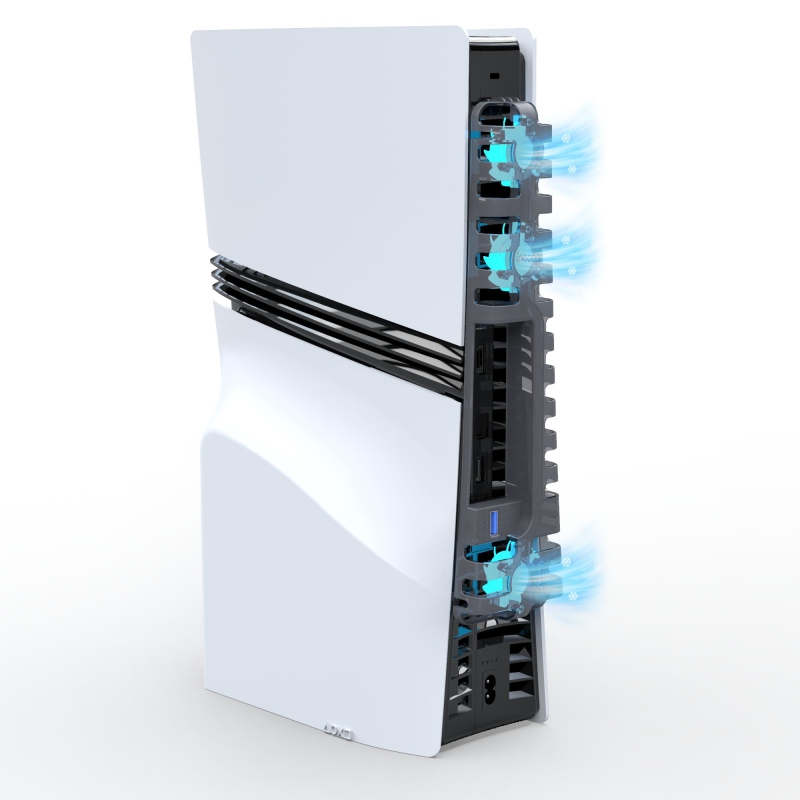 iPega P5R002 Kiegészítő hűtés PS5 Pro/Slim átlátszóhoz