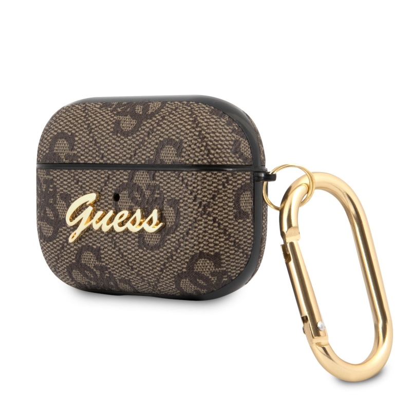 Guess 4G Script PC/PU tok az Airpods Pro-hoz Barna