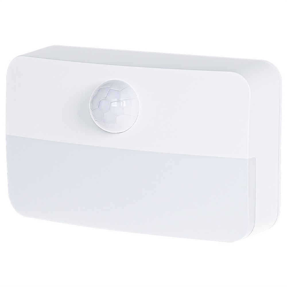 Beltéri, elemes LED lámpa mozgásérzékelővel – meleg fehér