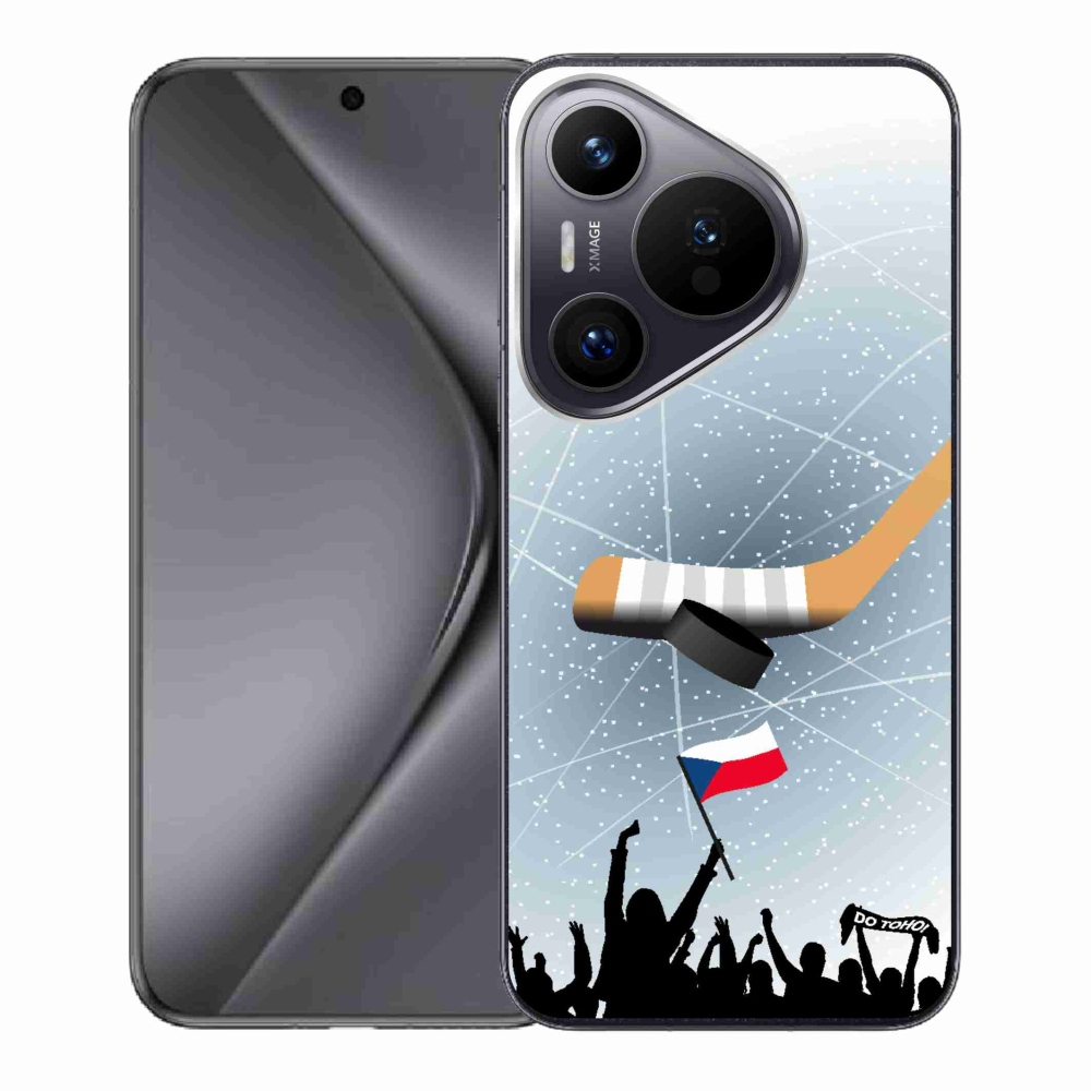 Gél borítás mmCase a Huawei Pura 70-en - jégkorong rajongók