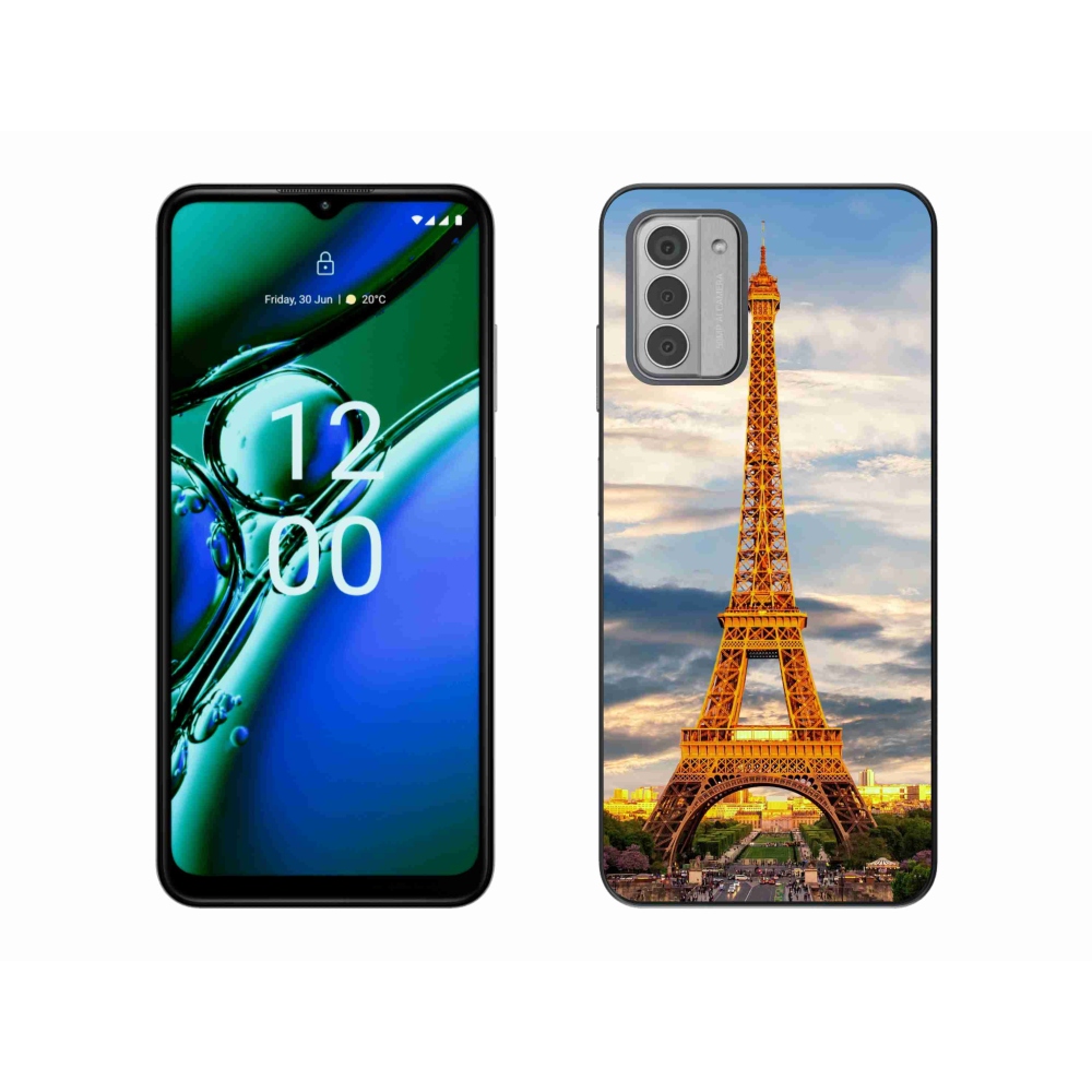 Zselés borítás mmCase a Nokia G42 készülékhez - eiffel torony 3