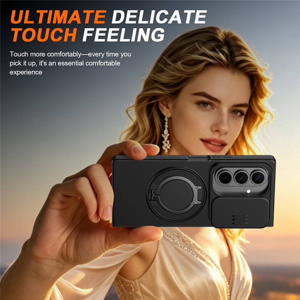 Elevate strapabíró, MagSafe-kompatibilis tok a Samsung Galaxy Z Fold8 Ultra 5G/Z Fold7 5G okostelefonhoz – fekete