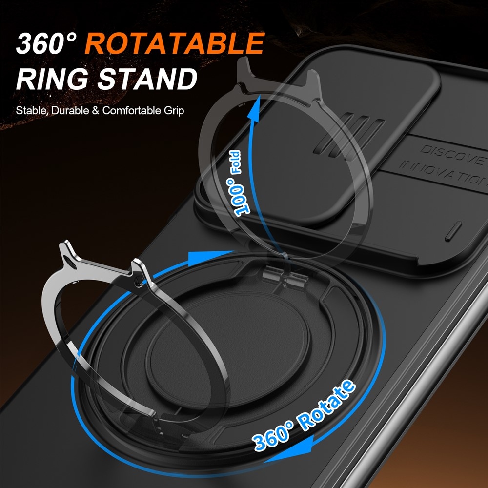 Elevate strapabíró, MagSafe-kompatibilis tok a Samsung Galaxy Z Fold8 Ultra 5G/Z Fold7 5G okostelefonhoz – fekete