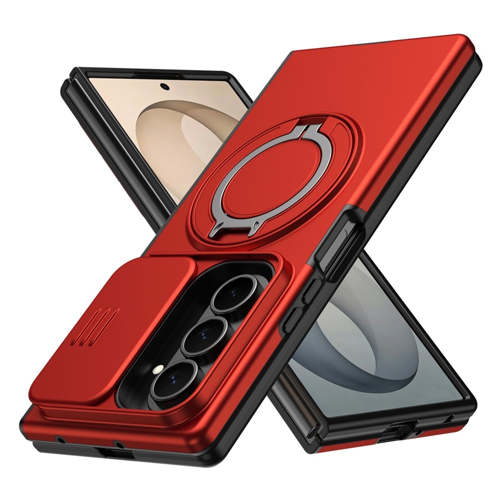 Elevate strapabíró, MagSafe-kompatibilis tok a Samsung Galaxy Z Fold8 Ultra 5G/Z Fold7 5G okostelefonhoz – piros