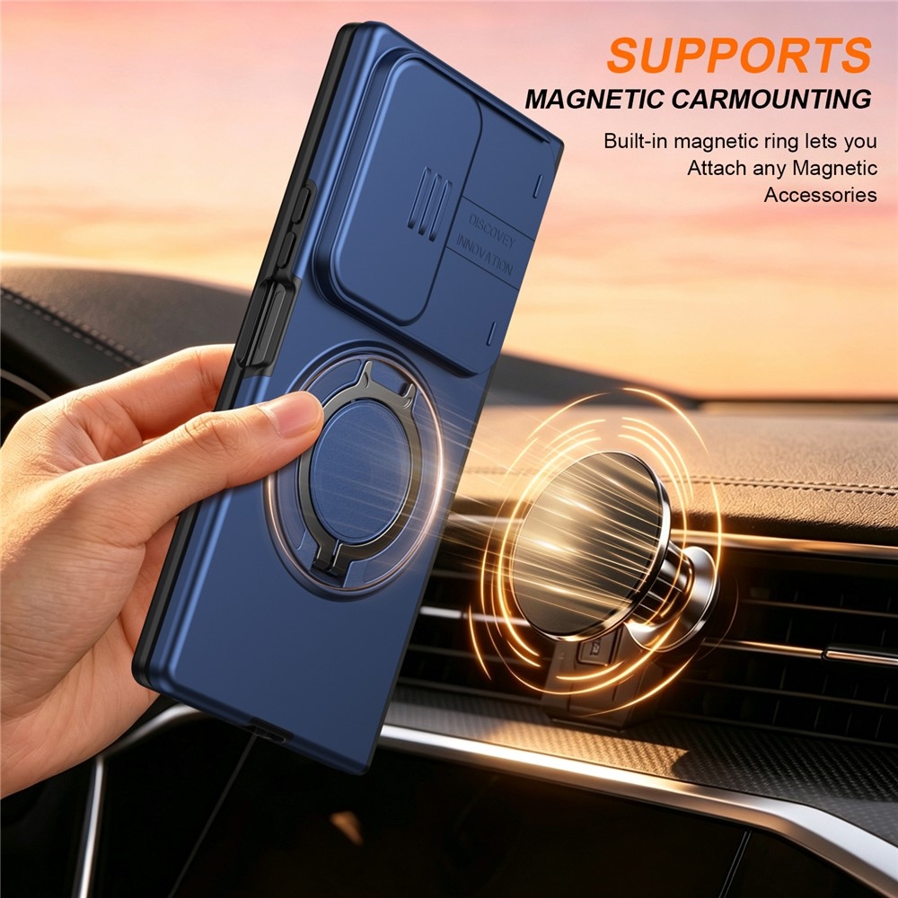 Elevate strapabíró, MagSafe-kompatibilis tok a Samsung Galaxy Z Fold8 Ultra 5G/Z Fold7 5G okostelefonhoz – kék