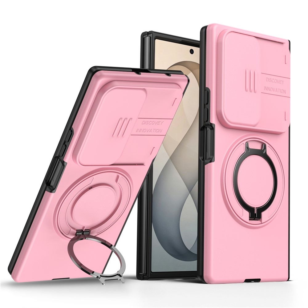 Elevate strapabíró, MagSafe-kompatibilis tok a Samsung Galaxy Z Fold8 Ultra 5G/Z Fold7 5G okostelefonhoz – rózsaszín