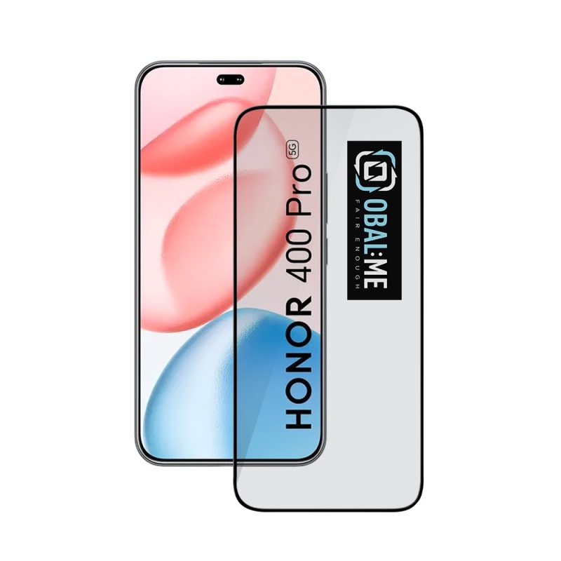 CSOMAG:ME 5D edzett üveg a Honor 400 Pro Fekete számára