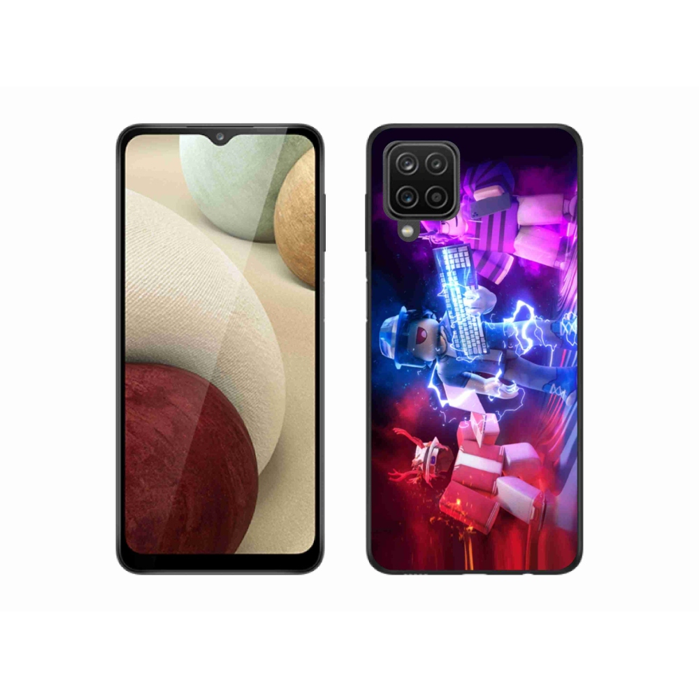 Zselés borítás mmCase Samsung Galaxy M12 készülékhez - roblox