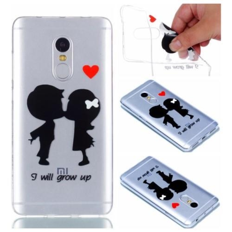 Embi zselés tok Xiaomi Redmi Note 4 - szerelem