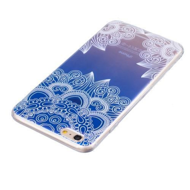 Embi zselés tok motívummal iPhone 6 Plus és 6s Plus készülékhez - mandalák