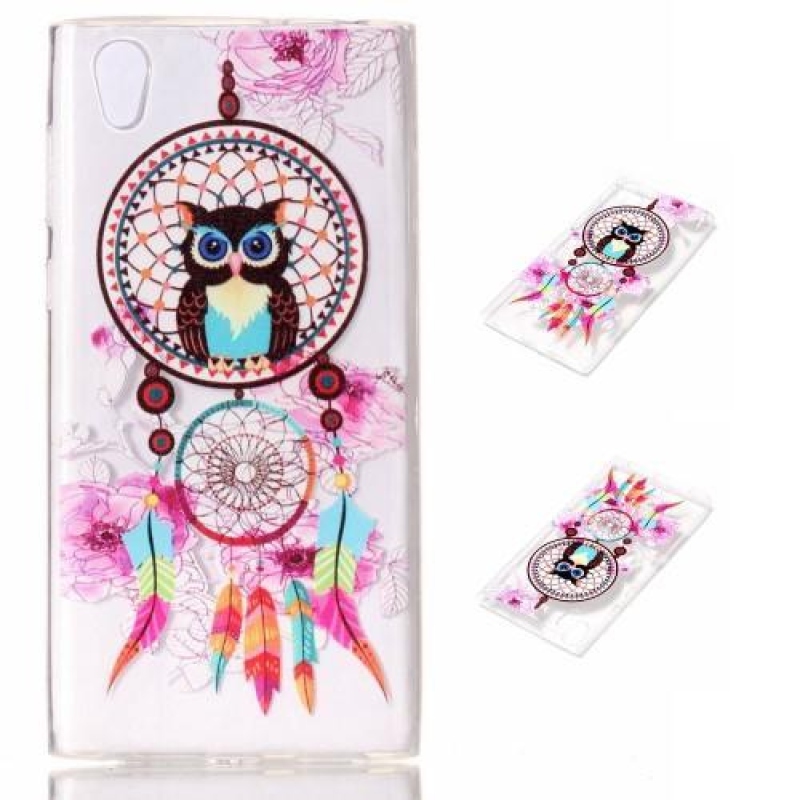 Embi zselés tok motívummal Sony Xperia L1 készülékhez - bagoly