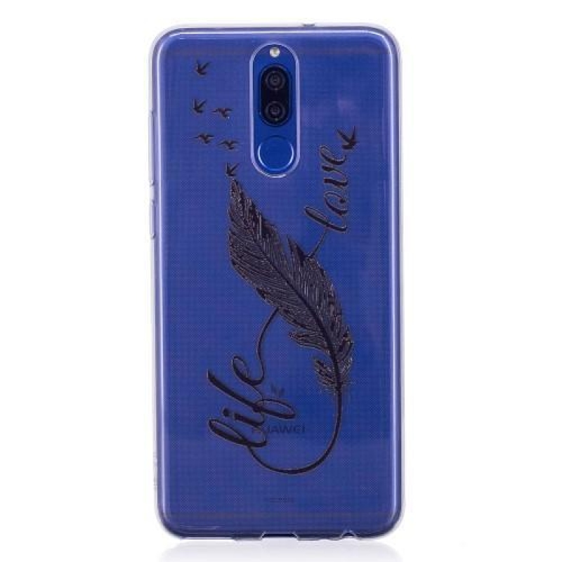 Embi átlátszó zselés tok motívummal a Huawei Mate 10 Lite-on - élet, szerelem