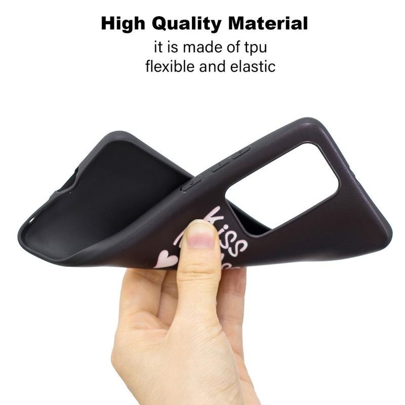 Dombornyomott zselés tok mobil Huawei P40 Pro - malacka