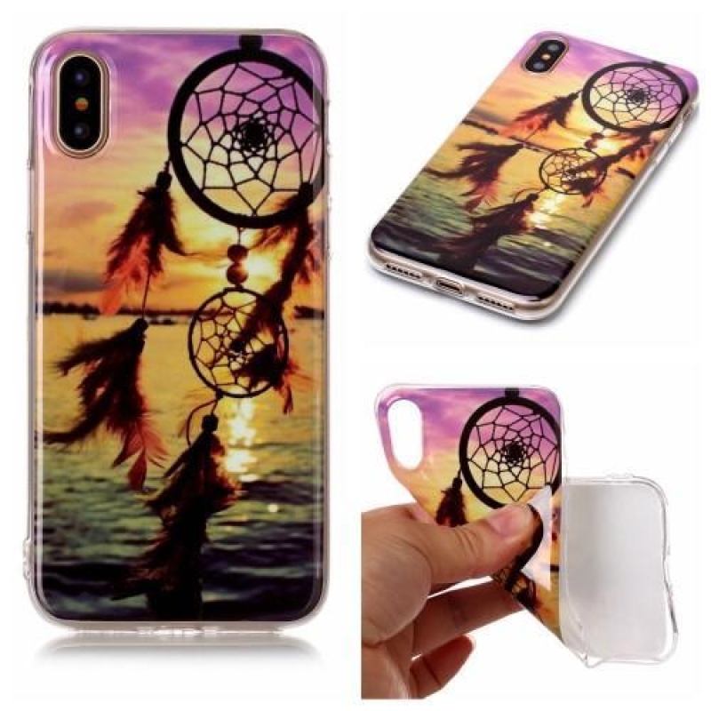 Érzelmes zselés tok iPhone X készülékhez - álomfogó