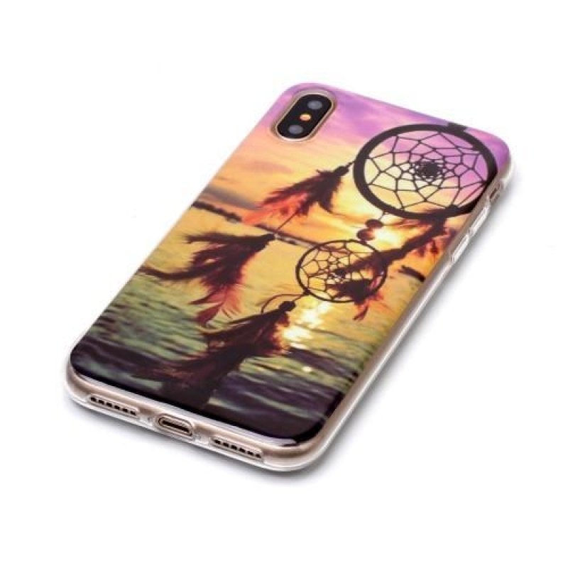 Érzelmes zselés tok iPhone X készülékhez - álomfogó