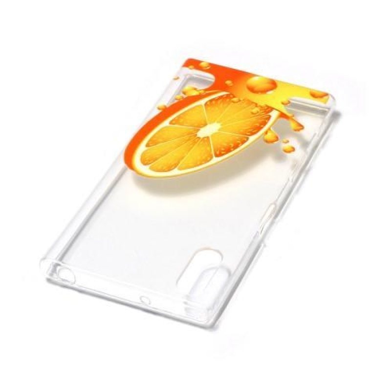 Emotive zselés tok Sony Xperia XZ készülékhez - narancssárga