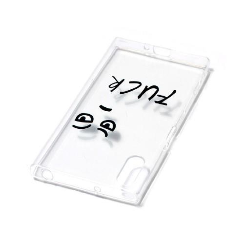 Emotive zselés tok a Sony Xperia XZ számára - gonosz tekintet