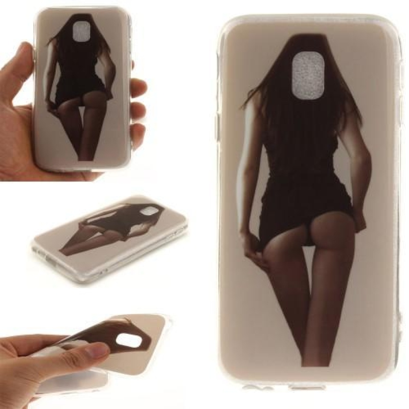 Emocionális zselés tok Samsung Galaxy J3 (2017) - szexi hölgy