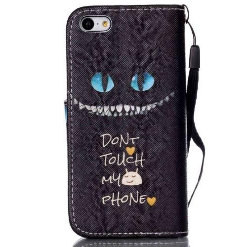 Emocionális könyvtáska iPhone 5C készülékhez - Ne érintse meg!