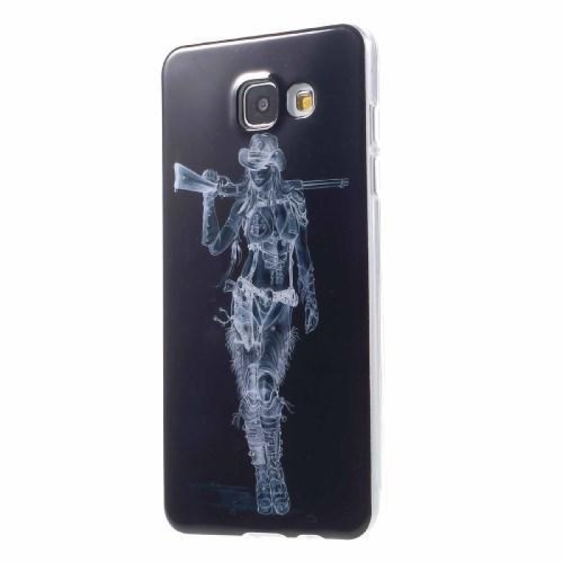 Emocionális borító mobilhoz Samsung Galaxy A5 (2016) - army girl