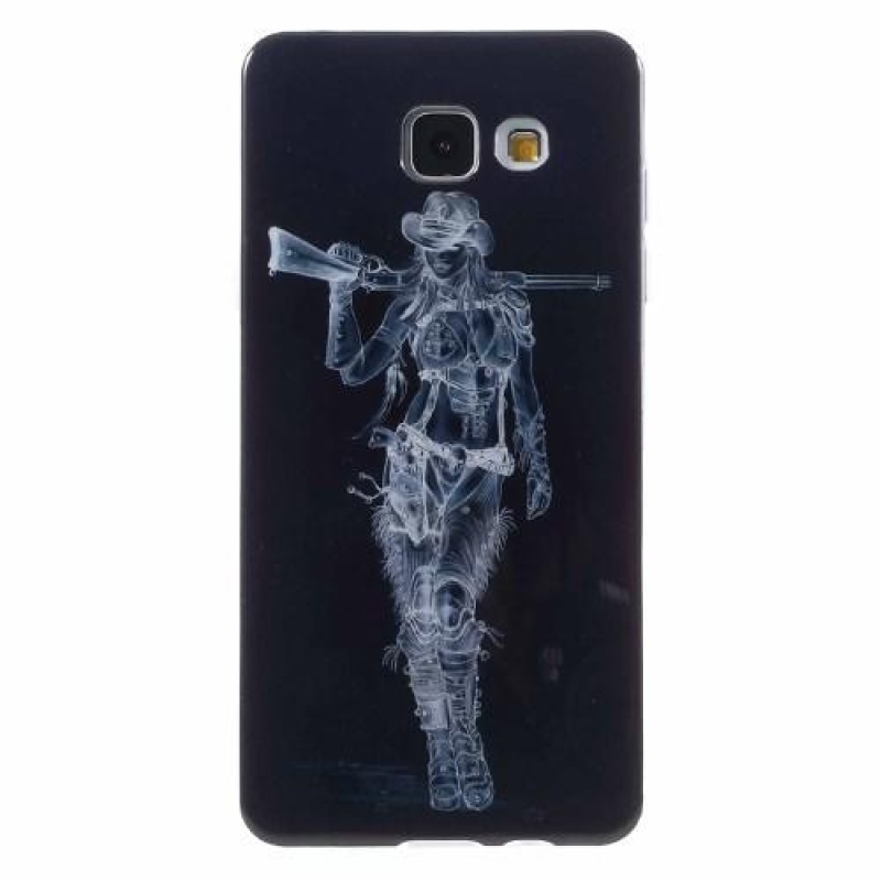 Emocionális borító mobilhoz Samsung Galaxy A5 (2016) - army girl