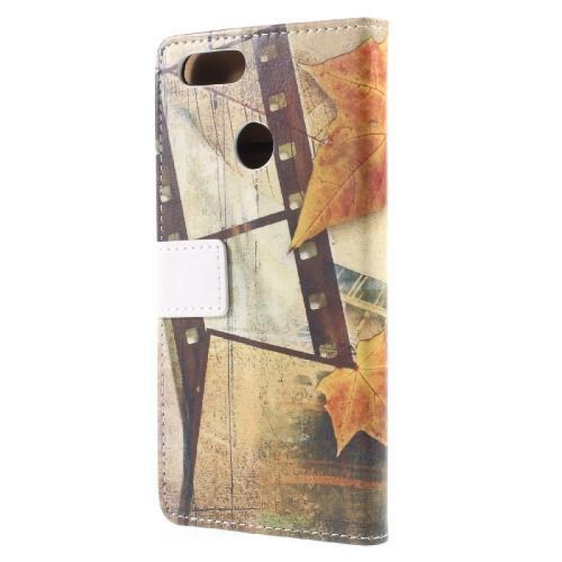 Emocionális PU bőr tok a Honor 7X számára - Eiffel torony