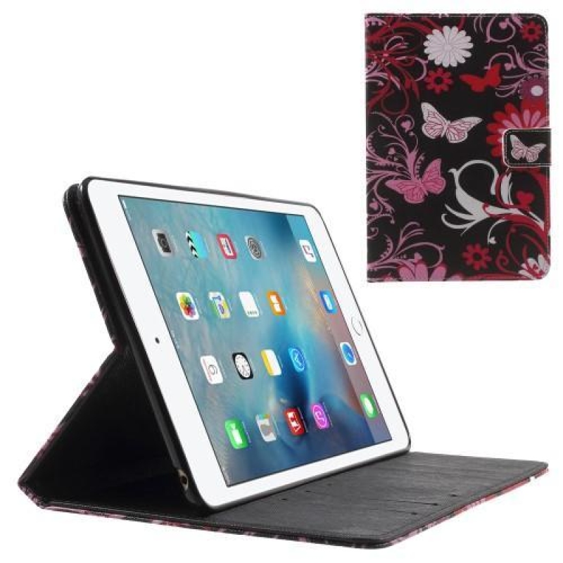 Emotive pattintható könyvtáska iPad mini 4 készülékhez - pillangó