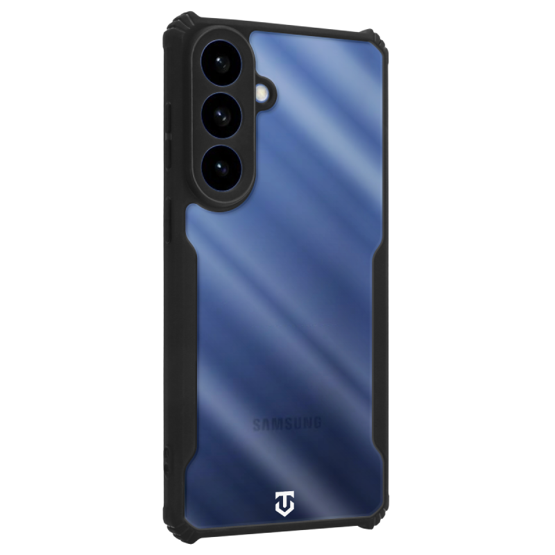 Tactical Quantum Stealth Cover for Samsung Galaxy S26+ Clear/Black (átlátszó/fekete)