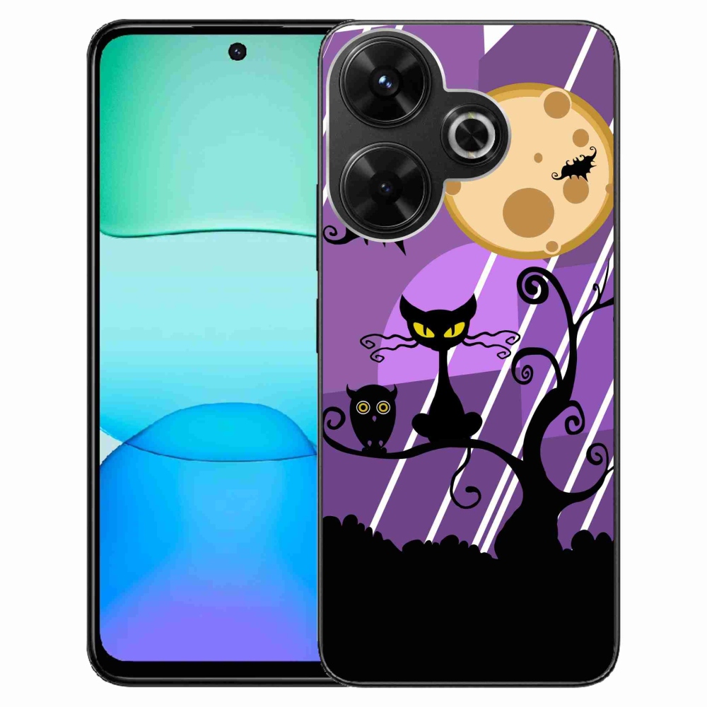 Gél borítás mmCase a Xiaomi Redmi 13 4G/Poco M6 4G - halloweenhez
