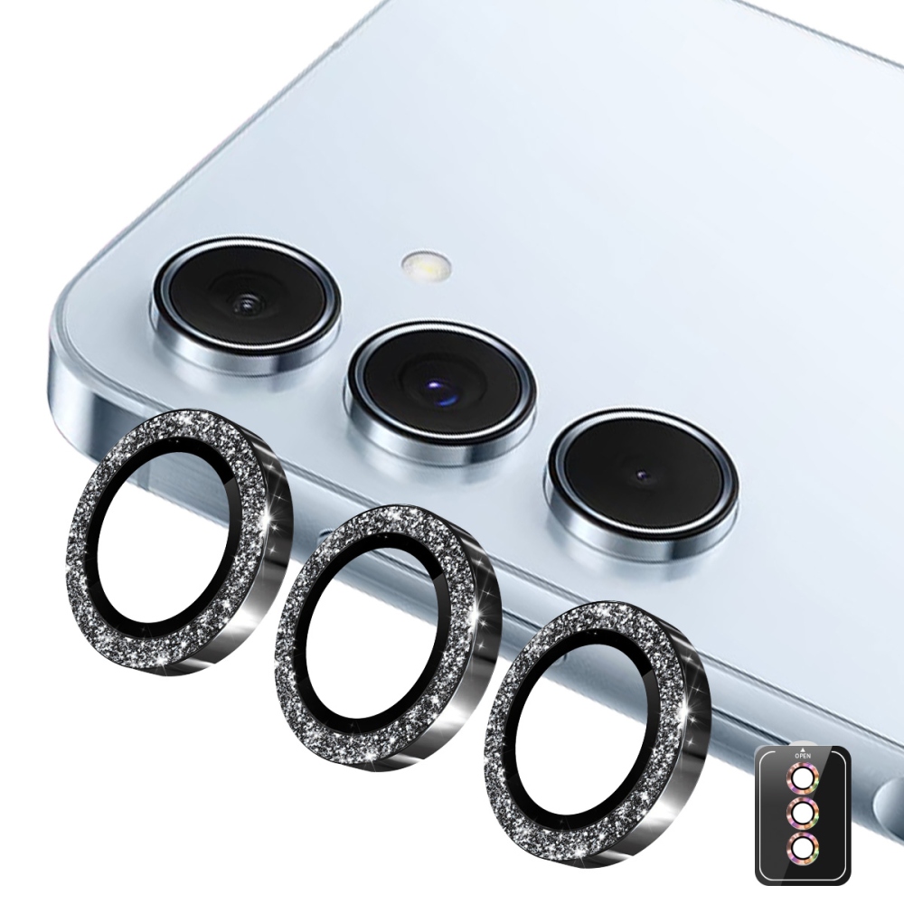 ENK Decor kamera lencse üveg Samsung Galaxy A37 5G/A57 5G (különálló üveg) - fekete