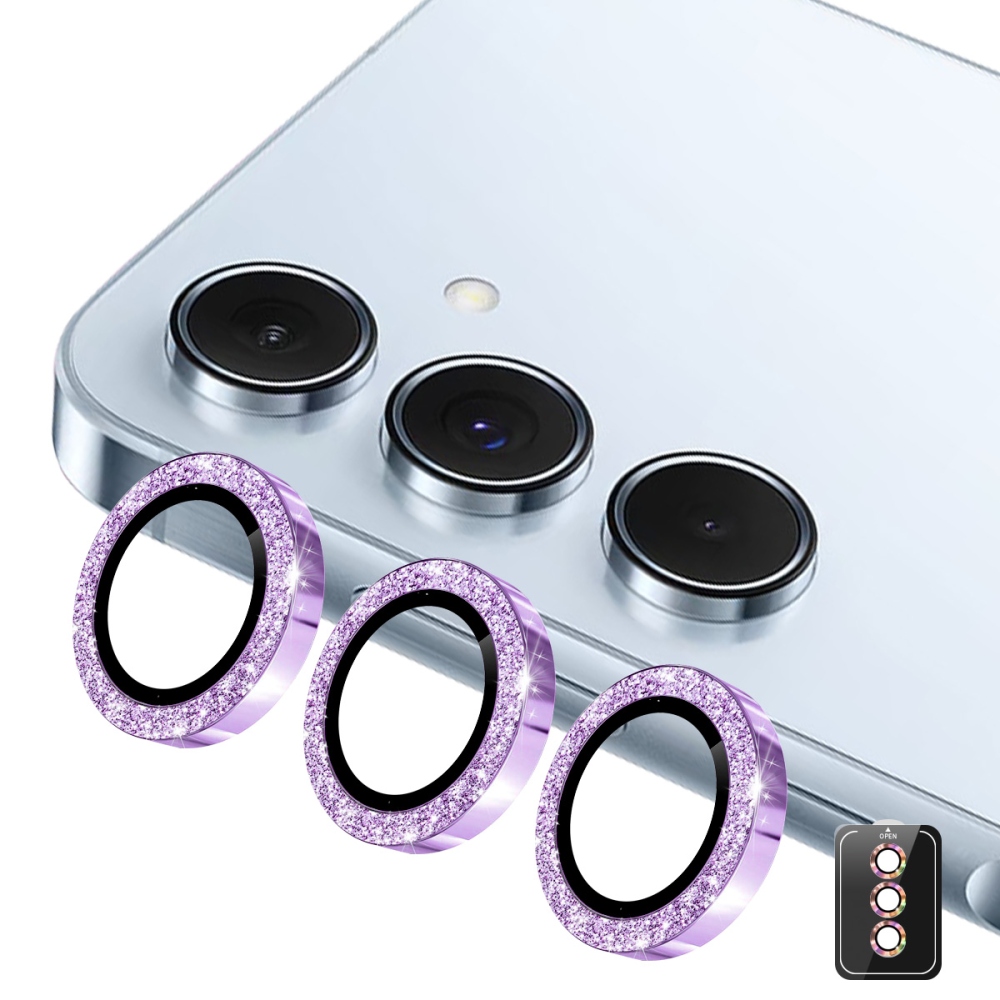 ENK Decor kamera lencse üveg Samsung Galaxy A37 5G/A57 5G (különálló üveg) - lila