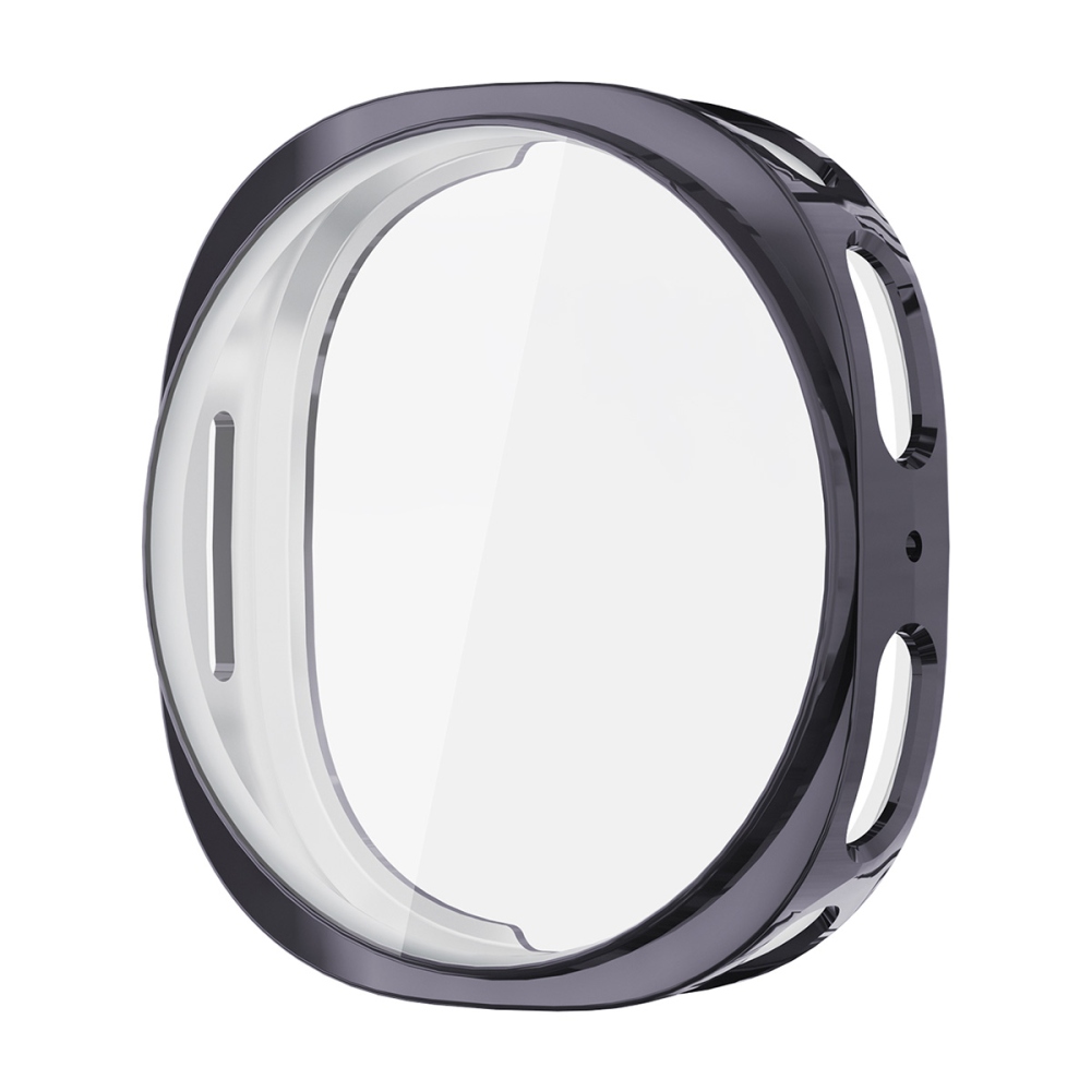 ENK Halfes gél tok védőüveggel a Samsung Galaxy Watch8 40 mm-es modellhez – sötétlila