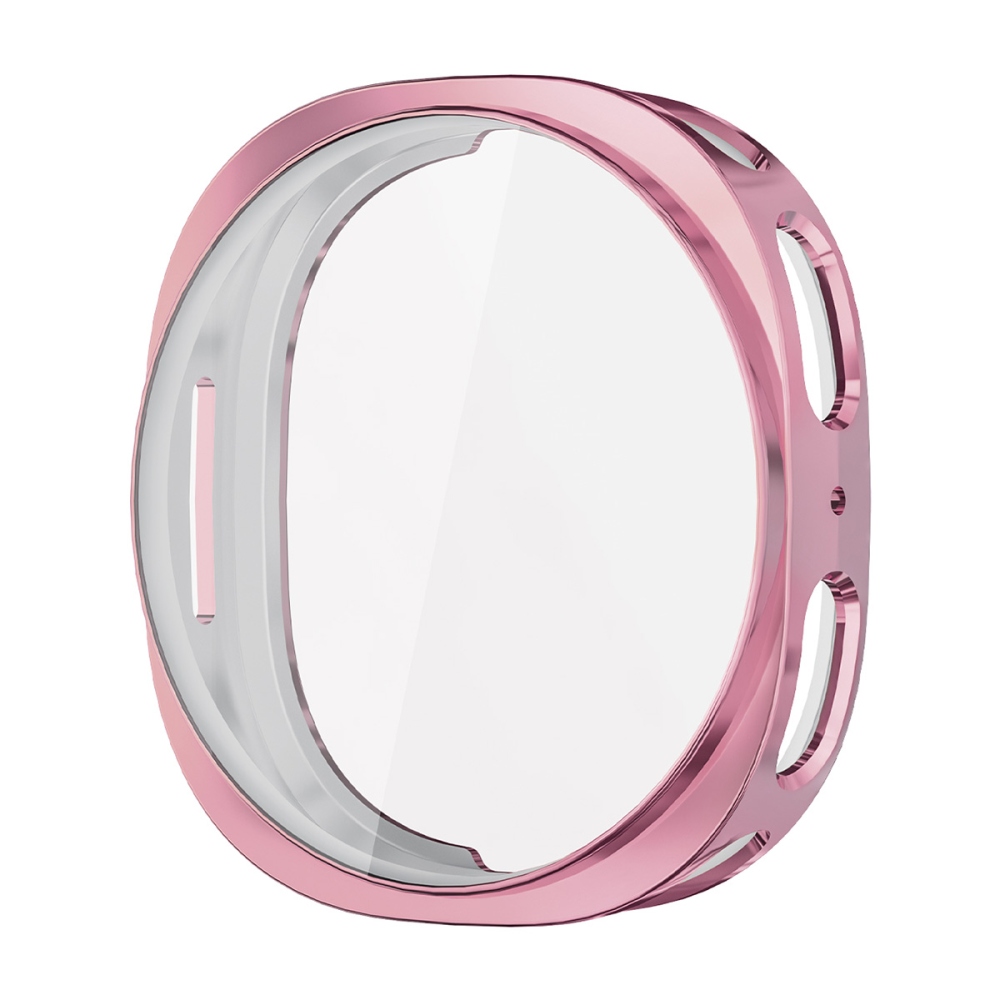 ENK Overall gél tok védőüveggel a Samsung Galaxy Watch9 40 mm/Watch8 40 mm modellekhez – rózsaszín