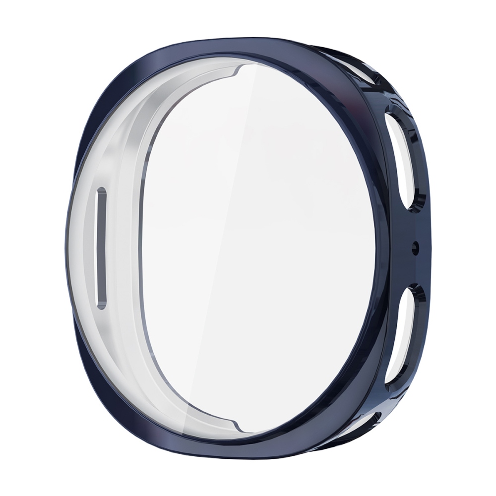 ENK Overall gél tok védőüveggel a Samsung Galaxy Watch9 40 mm-es/Watch8 40 mm-es modellekhez – sötétkék