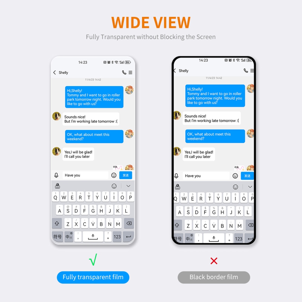 ENK edzett üveg mobilhoz Semmi telefon (4a)/(4a) Pro