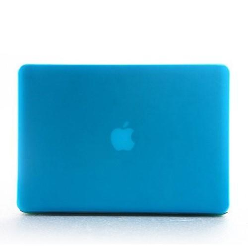 Enky készlet matt műanyag tok, billentyűzetvédő és karcolásmentes dugó MacBook Air 13.3 - világoskékhez