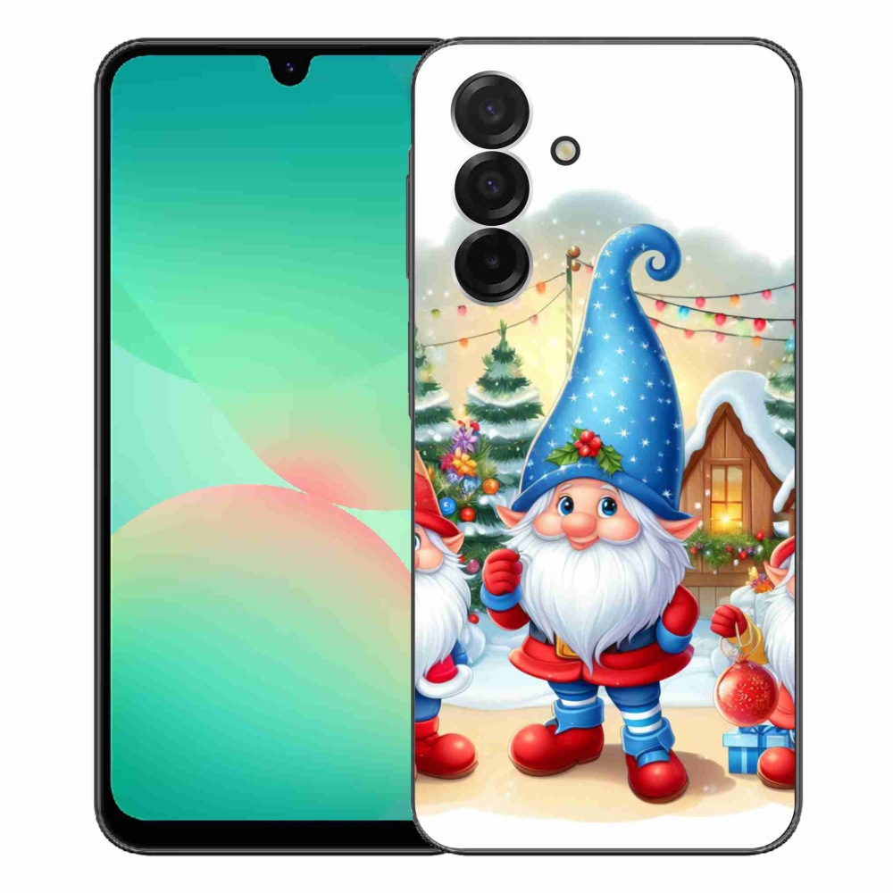 Gél borítás mmCase Samsung Galaxy A26 5G - karácsonyi manókhoz