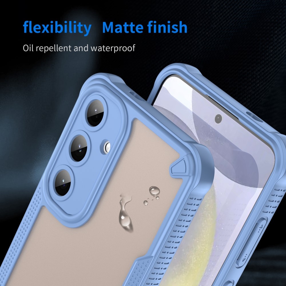 Fagyasztott tartós borítás Samsung Galaxy S25+ készülékhez - kék