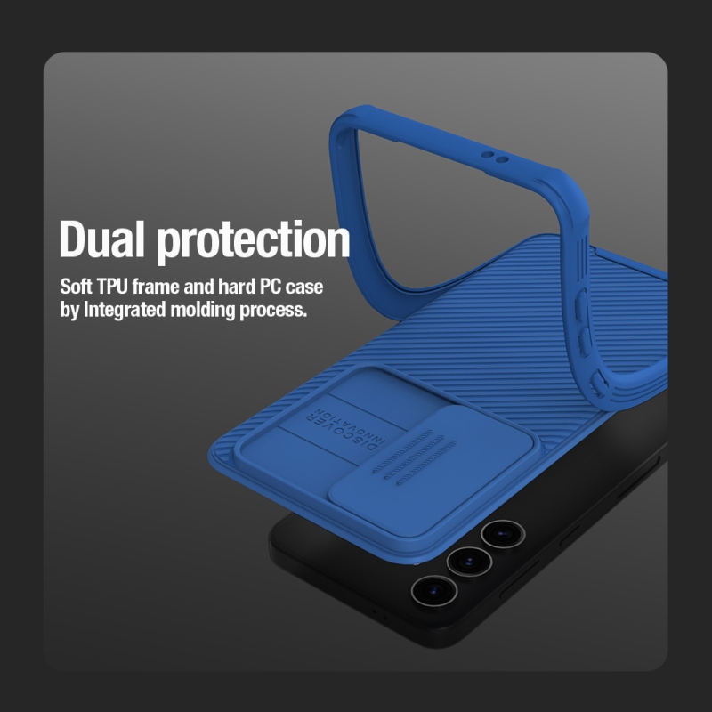 Nillkin CamShield PRO hátlap a Samsung Galaxy S24 készülékhez Fekete